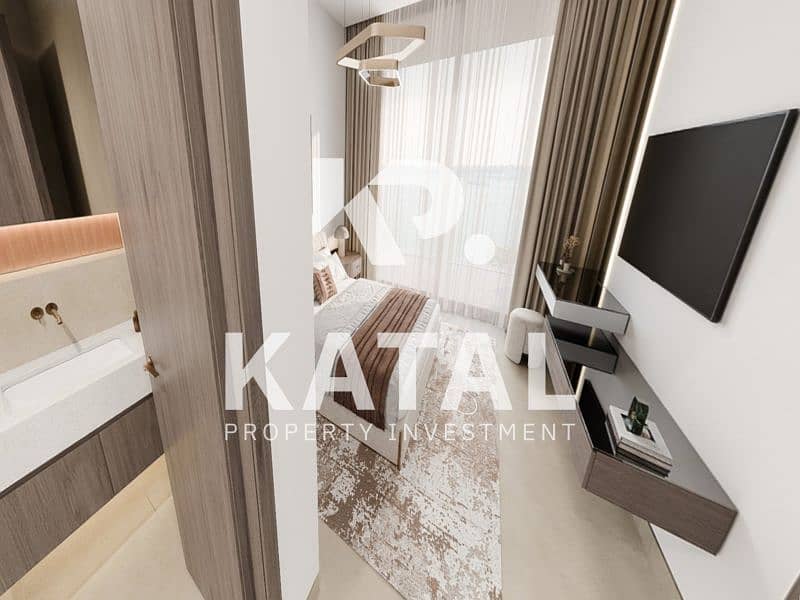6 Apartment for sale in Al Hudayriat, 1 Bedroom in Bashayer Residence 003 (1). png