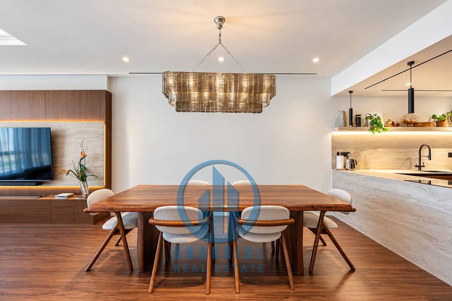 Warm Modern Open-Plan Dining Interior. png Warm Modern Open-Plan Dining Interior. png