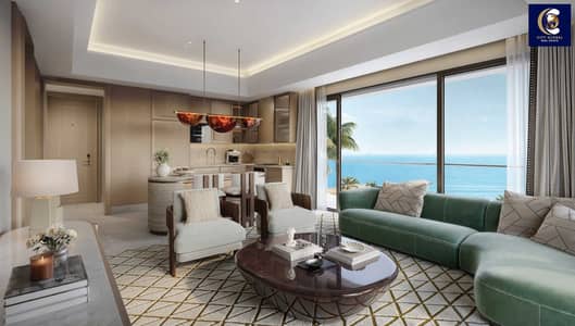 1 Schlafzimmer Wohnung zum Verkauf in Al Marjan Island, Ras Al Khaimah - 01_1BR_Living. jpg 1 Schlafzimmer Wohnung zum Verkauf in Al Marjan Island, Ras Al Khaimah - 01_1BR_Living. jpg