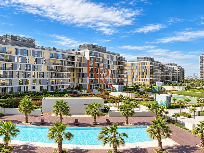 Palm Jebel Ali & Pool Views | Dual Balconies