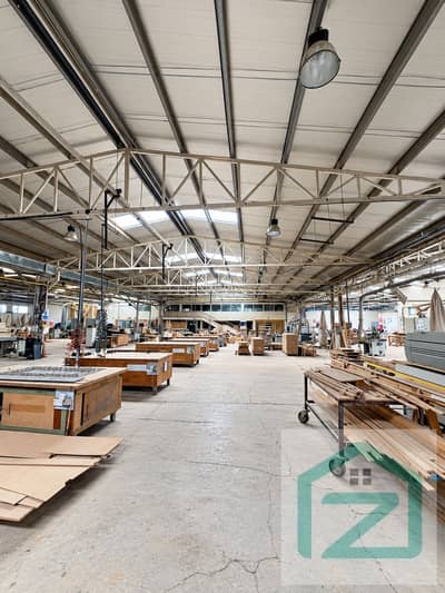 阿尔艾因工业区， 阿尔艾因 仓库待租 - Clean Industrial Woodworking Workshop. png