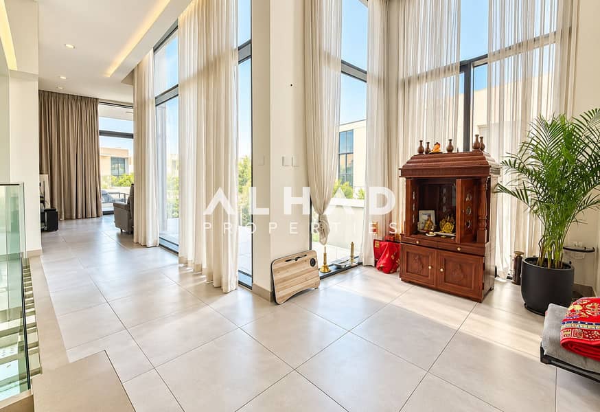 13 Sunlit Modern Hallway with Traditional Shrine. png