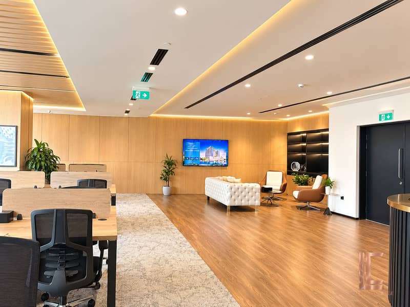 3 Modern Wood-Toned Office Lounge. png