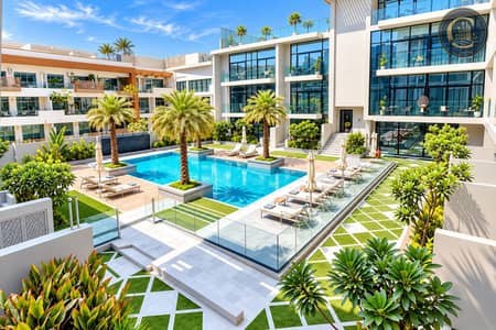 Studio for Sale in Jumeirah Village Circle (JVC), Dubai - Vibrant Luxury Pool Courtyard. png