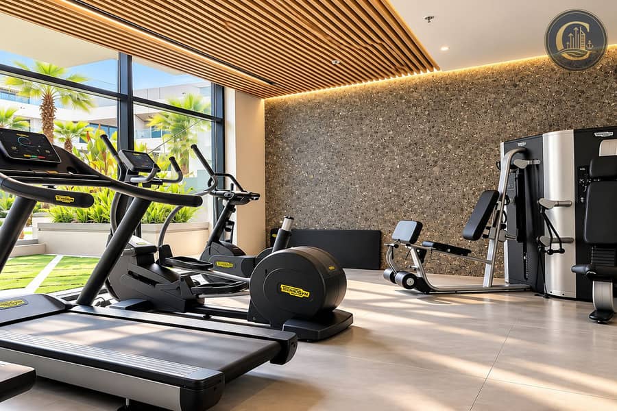 10 Sunlit Modern Technogym Gym. png