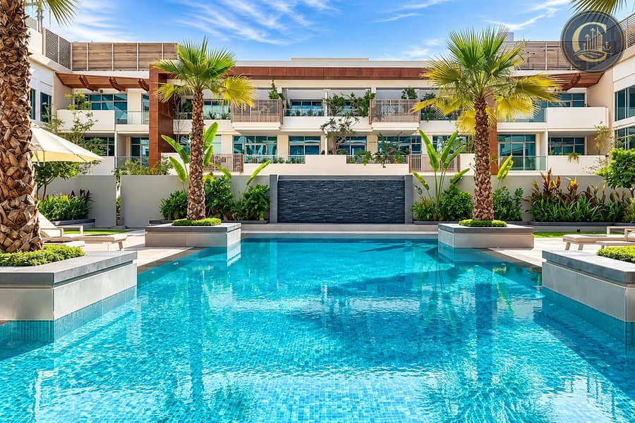 12 Symmetrical Resort Courtyard Pool. png