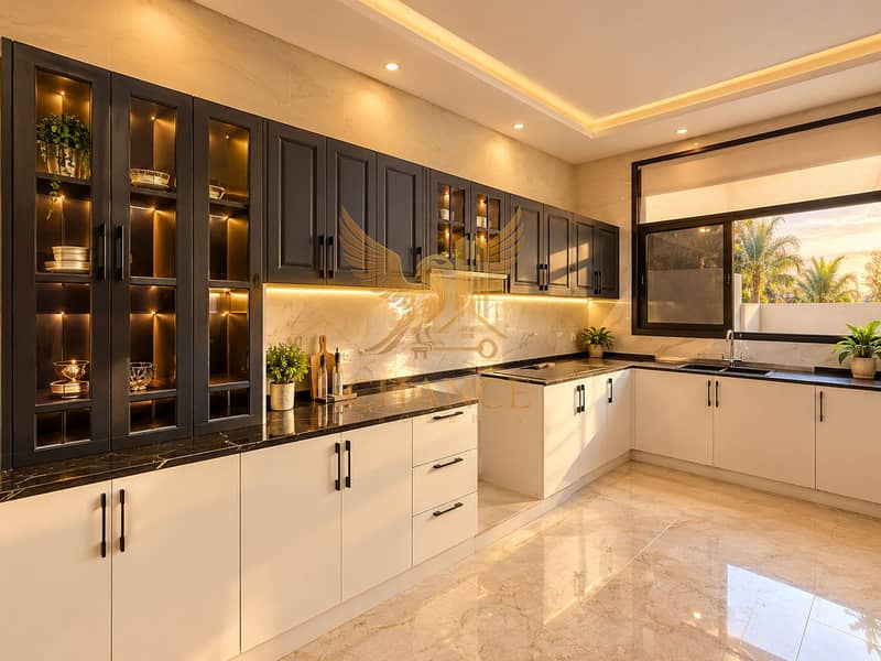 13 Luxury Charcoal and Marble Kitchen. png