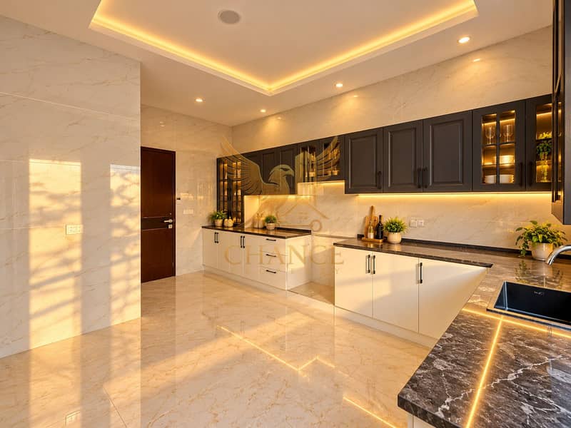 14 Luxury Warm-Toned Marble Kitchen. png