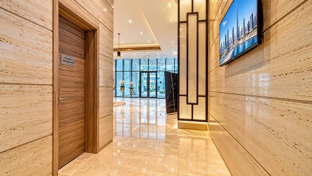 16 Luxury Lobby Corridor with Glass Entrance. png