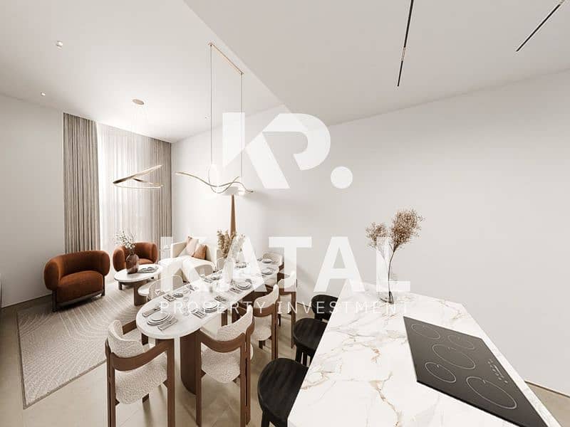 6 Apartment for sale in Al Hudayriat, 3 Bedroom in Bashayer Residence 001 (1). png