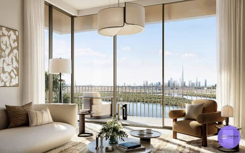 شقة 2 غرفة نوم للبيع في مرسى خور دبي، دبي - 03_Living_Room. jpg