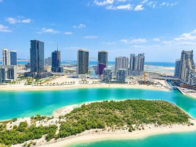 استوديو  للايجار في جزيرة الريم، أبوظبي - Turquoise Waterfront Skyline Panorama. png