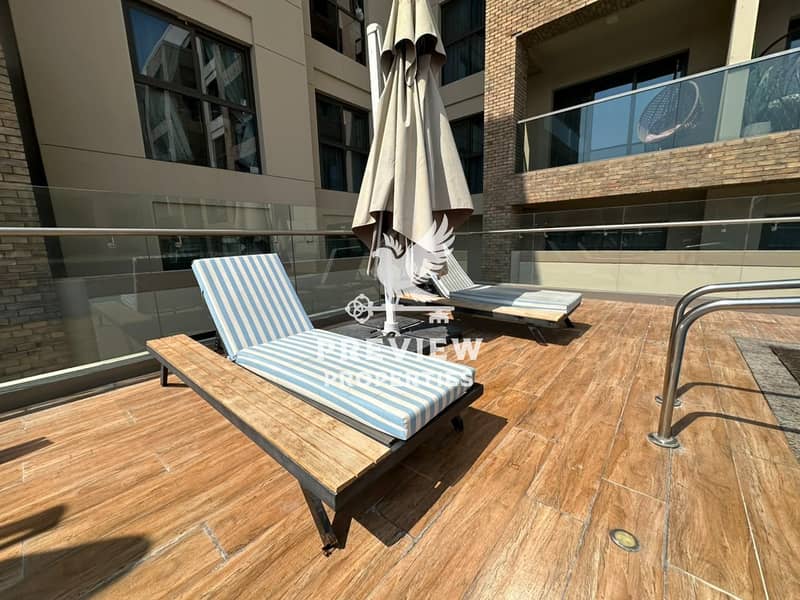 21 Ready-to-Own | Furnished 1BR + Maid’s | Pool View | Vacant