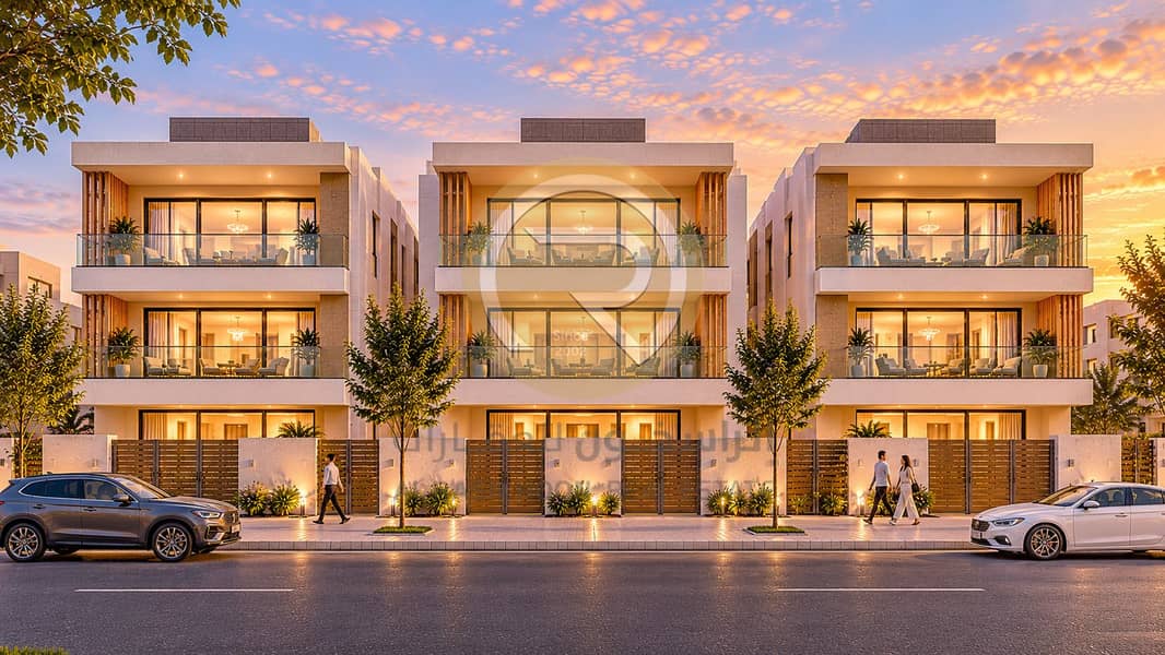 3 Sunset Modern Townhouse Complex. png