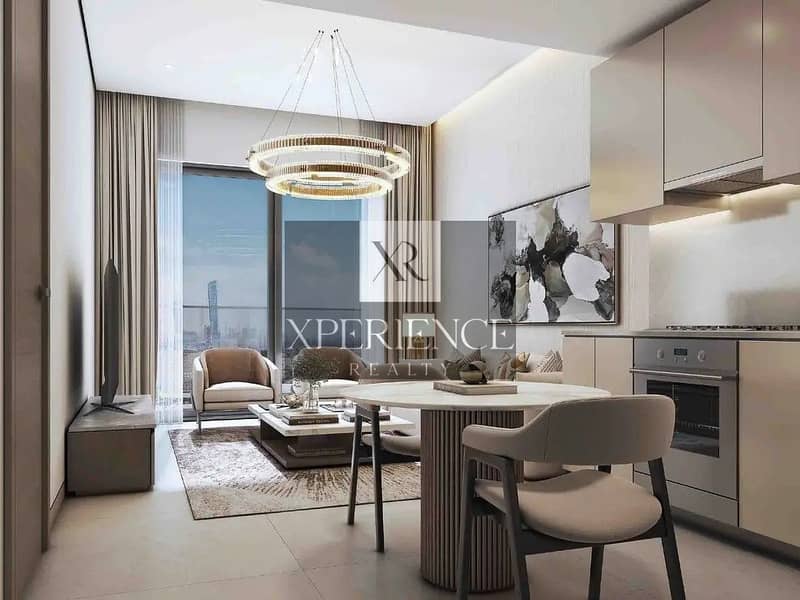 High-Floor 1BR | Skyline & Marina Views | The Mirage Sobha Central