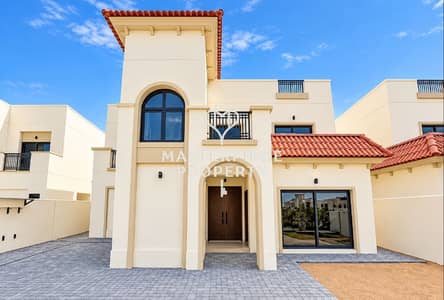 4 Bedroom Villa for Rent in Al Shamkha, Abu Dhabi - Mediterranean Villa | Vacant | Family Living