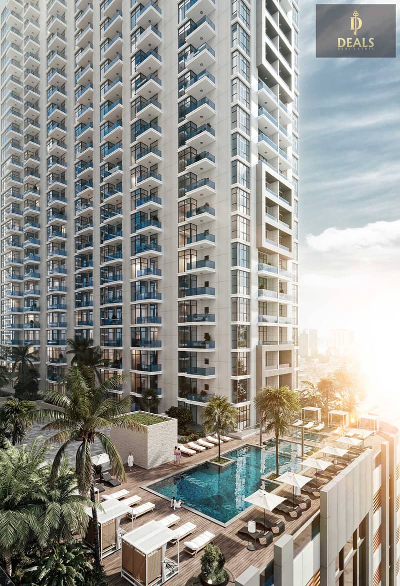 2 Ajman Creek Towers Pool View 1. jpg
