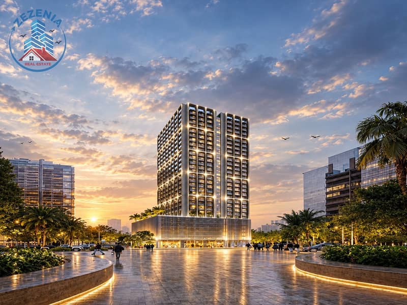 Illuminated Tower at Sunset Plaza. png Illuminated Tower at Sunset Plaza. png