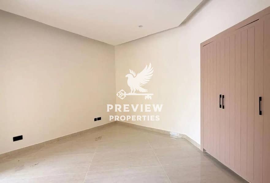6 Upgraded 2BR Villa | Green Community | Park-Facing | Rented