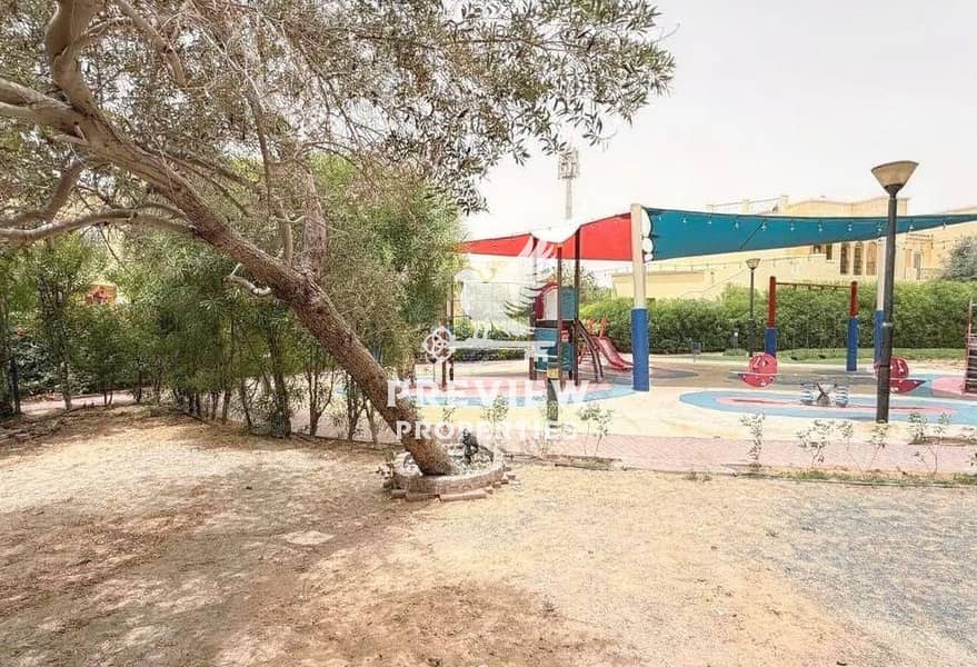 9 Upgraded 2BR Villa | Green Community | Park-Facing | Rented