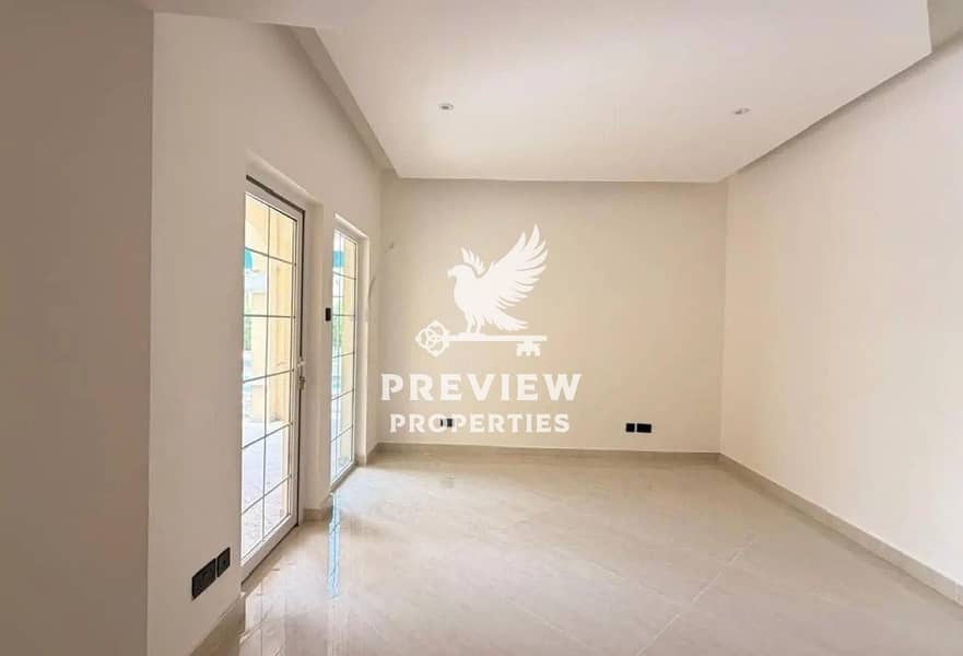 7 Upgraded 2BR Villa | Green Community | Park-Facing | Rented