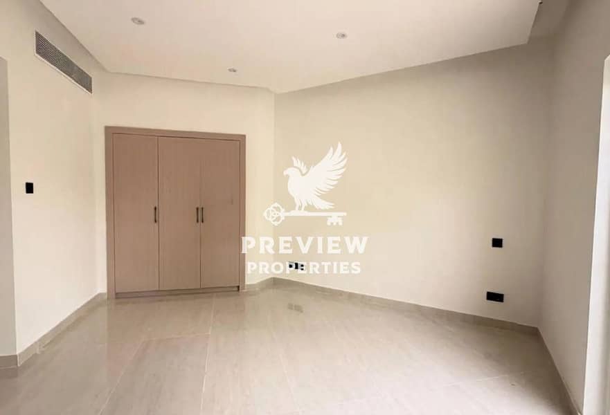 8 Upgraded 2BR Villa | Green Community | Park-Facing | Rented