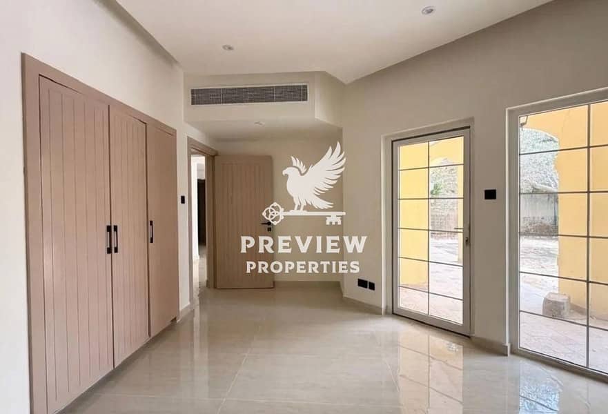 11 Upgraded 2BR Villa | Green Community | Park-Facing | Rented