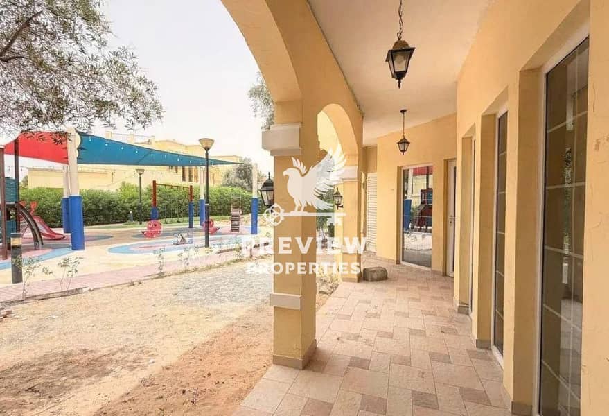 17 Upgraded 2BR Villa | Green Community | Park-Facing | Rented