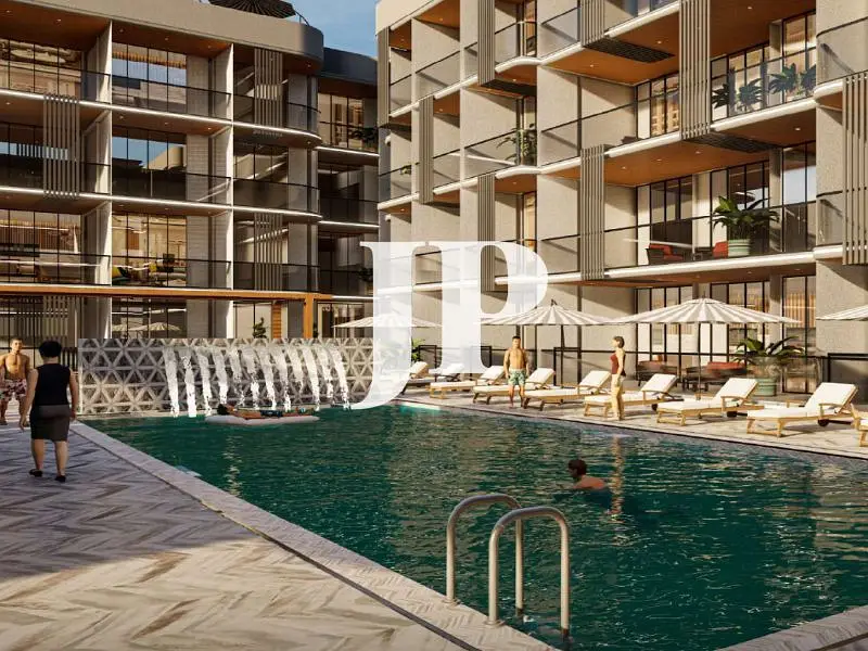 2BR Apartment | Golden Woods Albab Views | Pool & City View