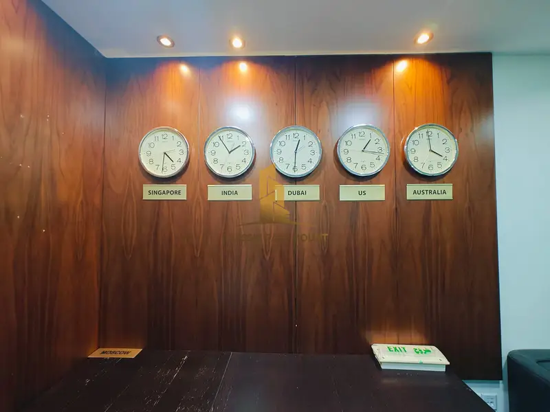 Luxurious Office | Next To Metro | Semi- Furnished