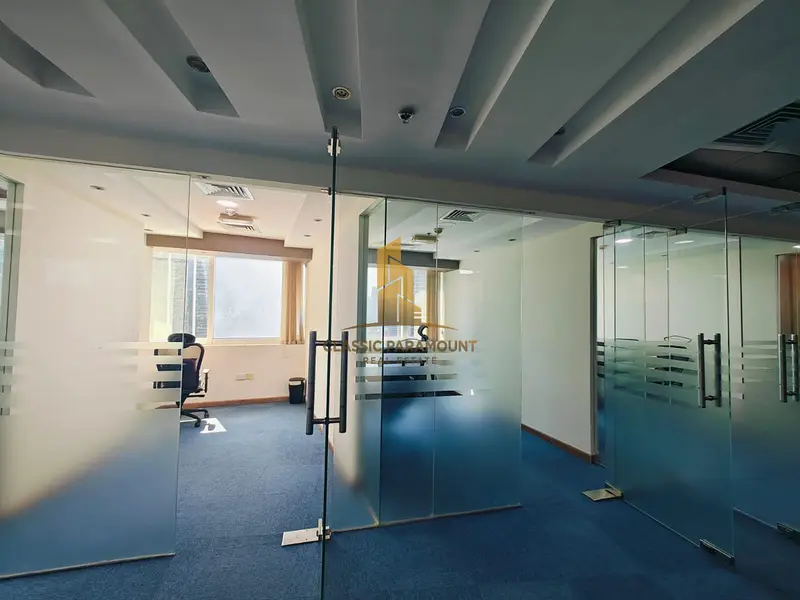 Luxurious Office | Next To Metro | Semi- Furnished