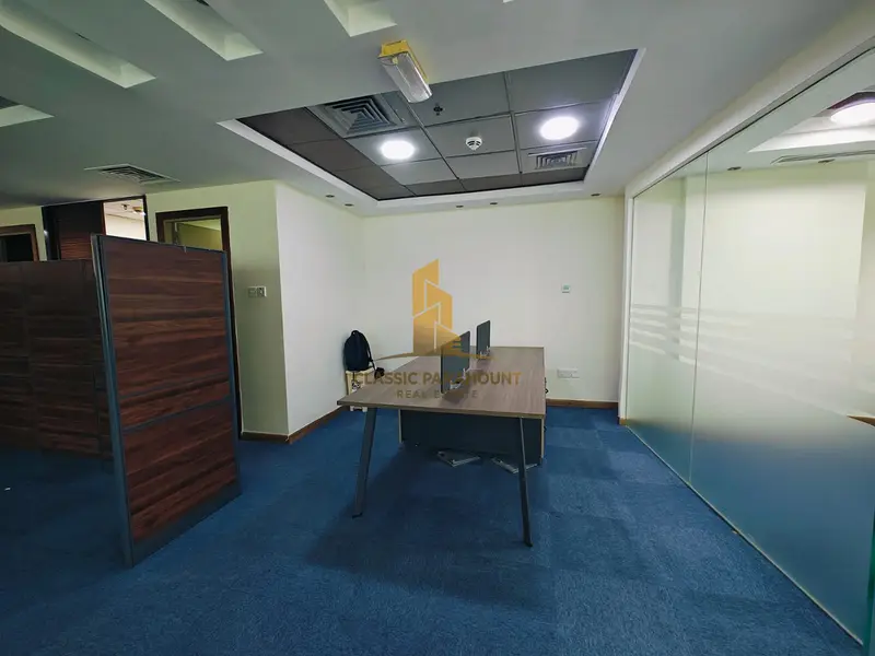 Luxurious Office | Next To Metro | Semi- Furnished
