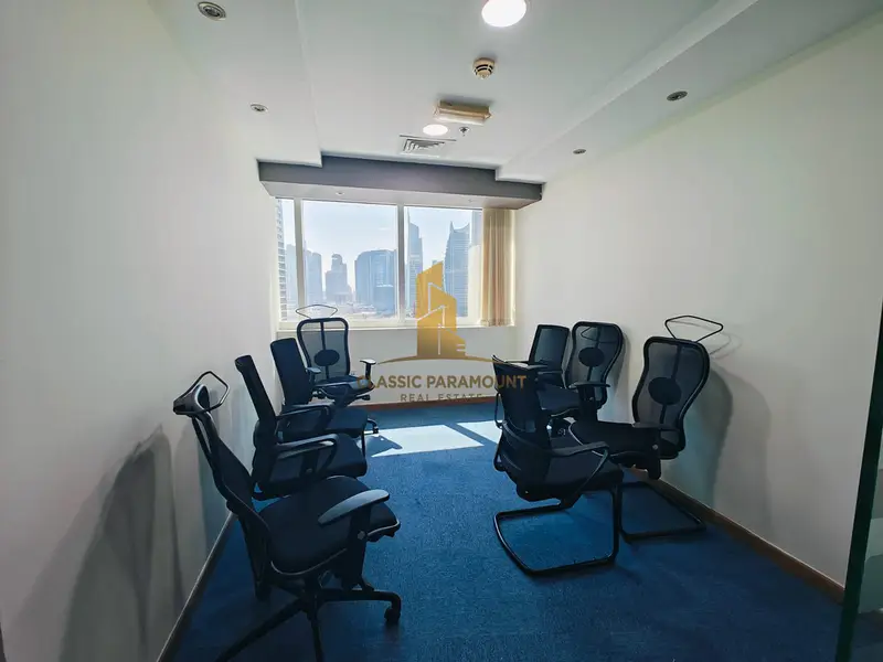Luxurious Office | Next To Metro | Semi- Furnished