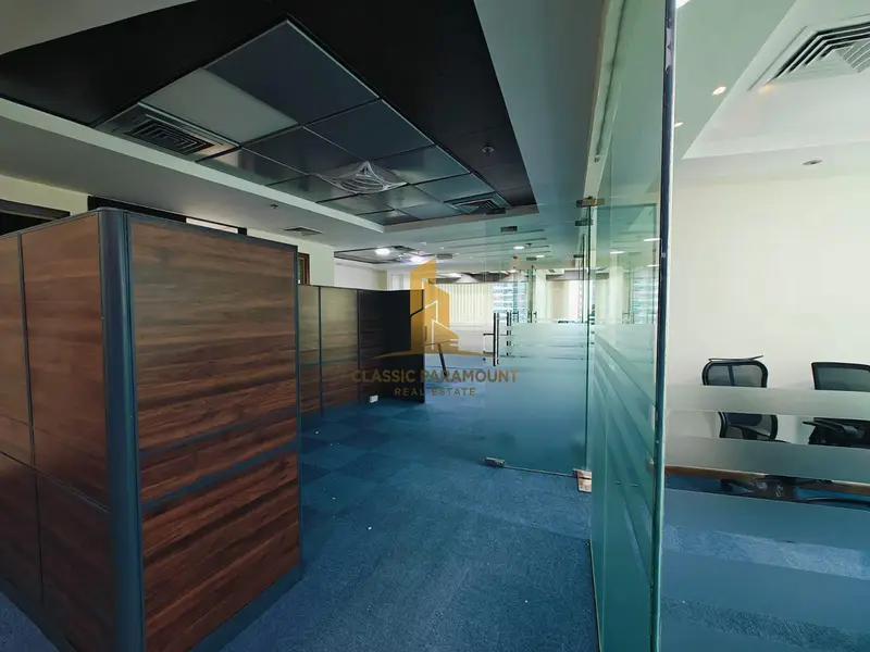Luxurious Office | Next To Metro | Semi- Furnished