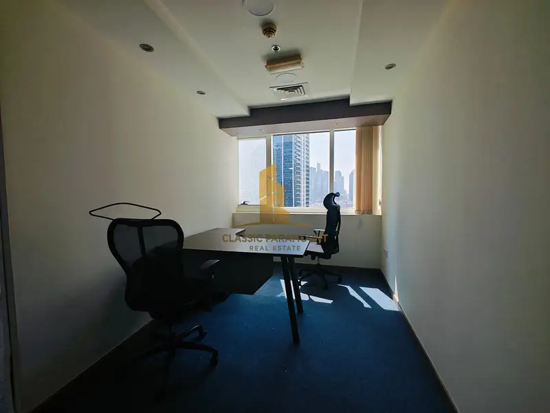 Luxurious Office | Next To Metro | Semi- Furnished