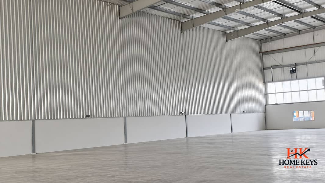 4 Empty Industrial Warehouse Interior. png