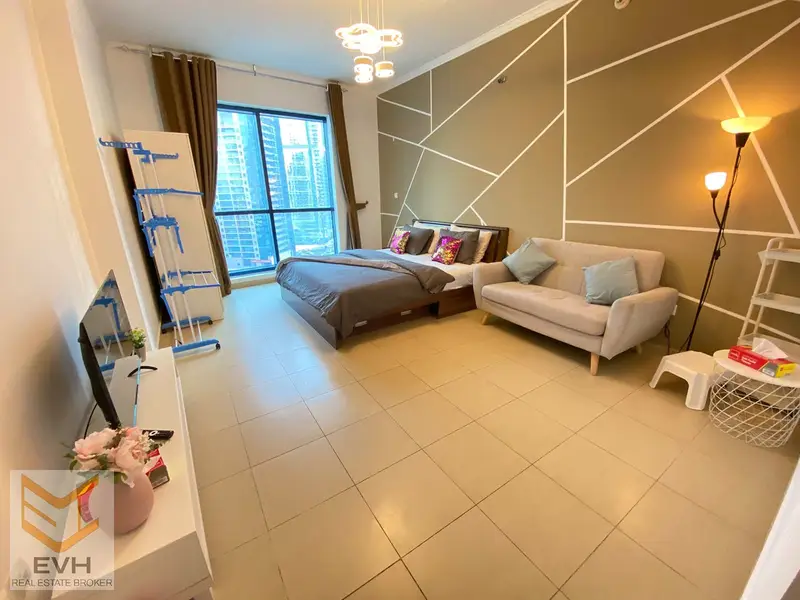 Furnished Studio | Marina & City View | Jumeirah Bay X1