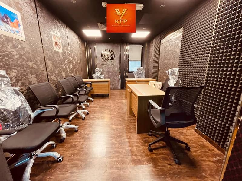 FURNISHED OFFICE AVAILABLE DEWA AC WIFI FREE