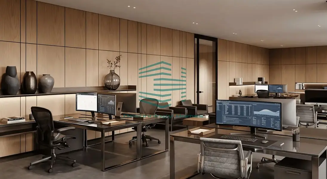 Furnished Office | DHCC Building 24 | Park & City Views