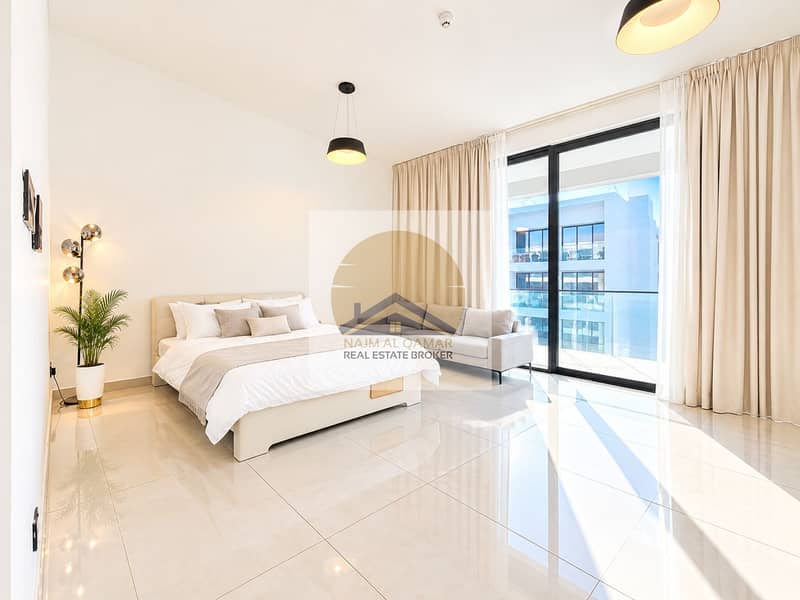 Furnished Studio | Balcony | Kitchen Appliances | New Building