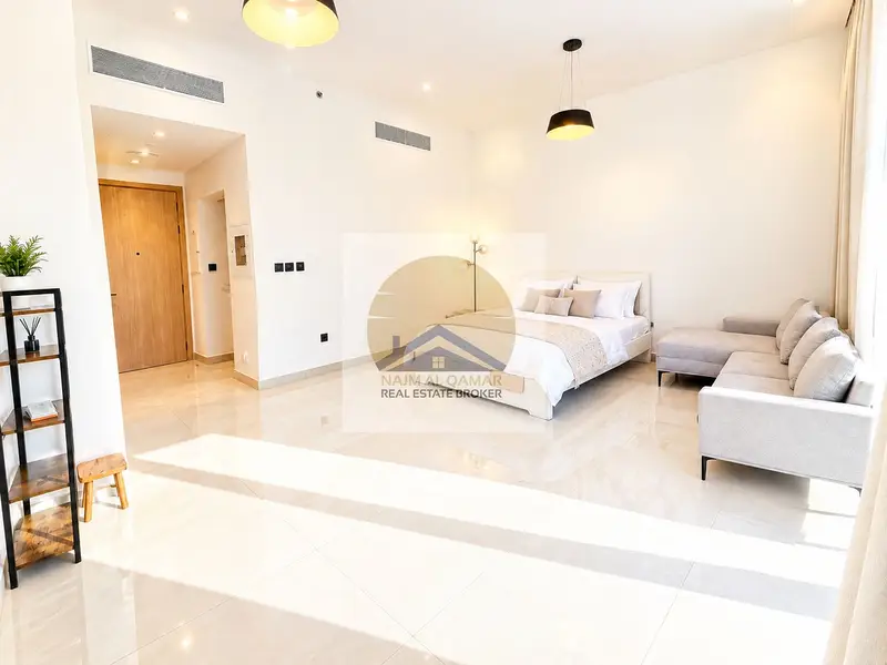 Furnished Studio | Balcony | Kitchen Appliances | New Building