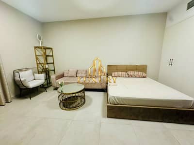 Studio for Rent in Aljada, Sharjah - Fully Furnished Monthly Studio Apartment ( 5K ) Rent Including All Bills