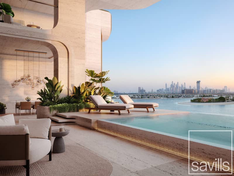 Apartamento en Palm Jumeirah,The Crescent,The Alba Residences by Omniyat, 4 dormitorios, 59500000 AED - 16992732 Apartamento en Palm Jumeirah,The Crescent,The Alba Residences by Omniyat, 4 dormitorios, 59500000 AED - 16992732