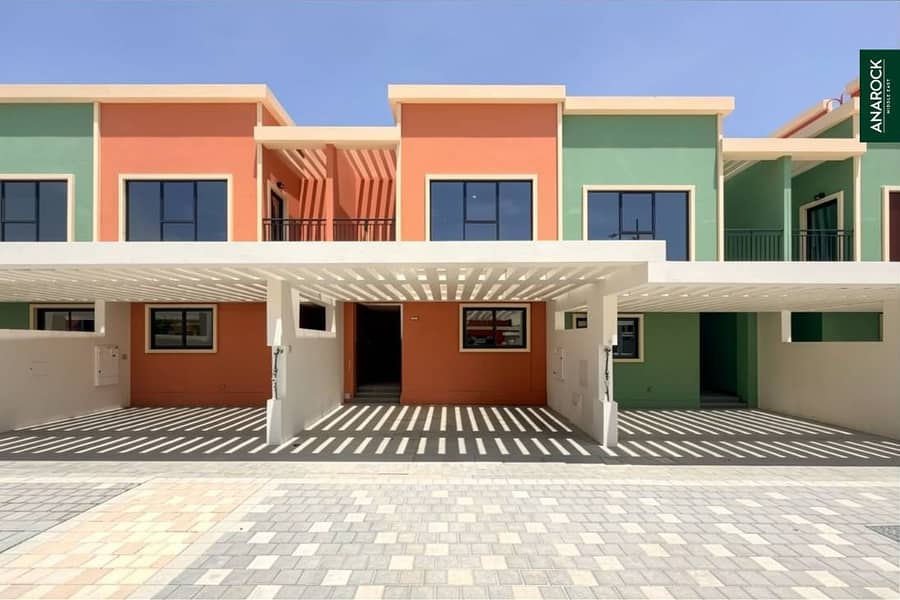 Таунхаус в Дамак Лагунс,Портофино, 3 cпальни, 145000 AED - 16993702 Таунхаус в Дамак Лагунс,Портофино, 3 cпальни, 145000 AED - 16993702