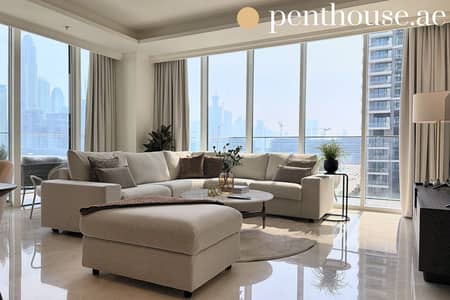 3 habitaciones Apartamento para en Alquiler en Dubai Harbour, Dubai - Apartamento en Dubai Harbour，Emaar Beachfront，Palace Beach Residence，Palace Beach Residence Tower 1, 3 dormitorios, 340000 AED - 15229881