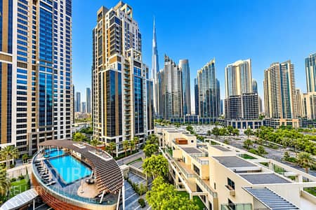 3 habitaciones Apartamento para en Alquiler en Business Bay, Dubai - Dubai Skyline and Luxury Pool Terrace. png