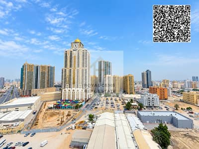 1 Schlafzimmer Wohnung zum Verkauf in Al Rashidiya, Ajman - Modern Living Room with QR Code. png 1 Schlafzimmer Wohnung zum Verkauf in Al Rashidiya, Ajman - Modern Living Room with QR Code. png