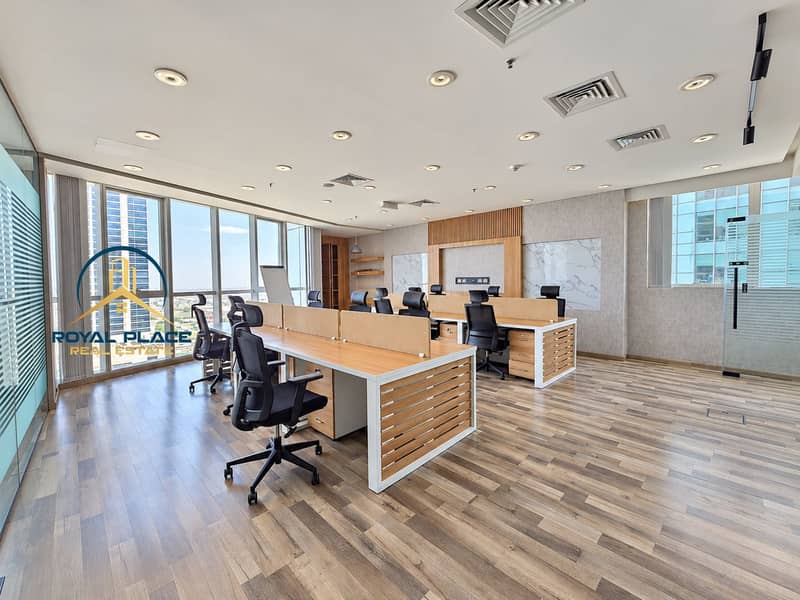 4 Polished daylight office interior. png