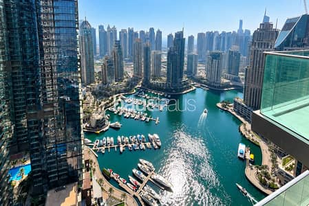 3 Bedroom Apartment for Rent in Dubai Marina, Dubai - Marina & Sea View | 2 balconies | Chiller Free