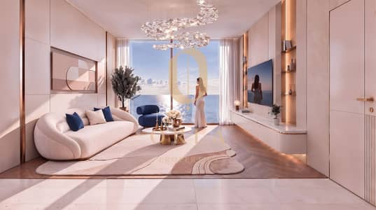 Studio de à à vendre à Dubai Maritime City, Dubai - Living Room. png Studio de à à vendre à Dubai Maritime City, Dubai - Living Room. png